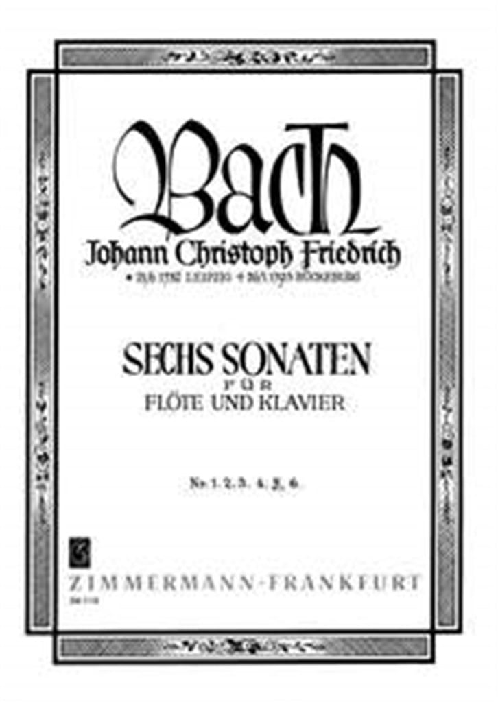 Sechs Sonaten BR B19/ Wf VIII:3/5